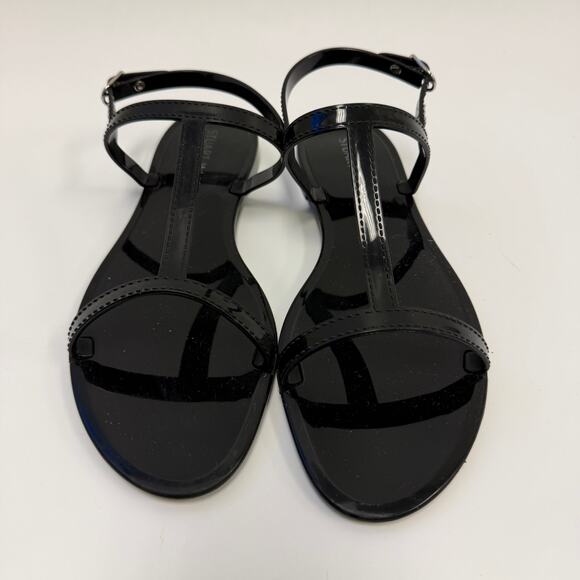 Stuart Weitzman Strappy Patent Leather Sandals Sz 11 - Picture 4 of 8